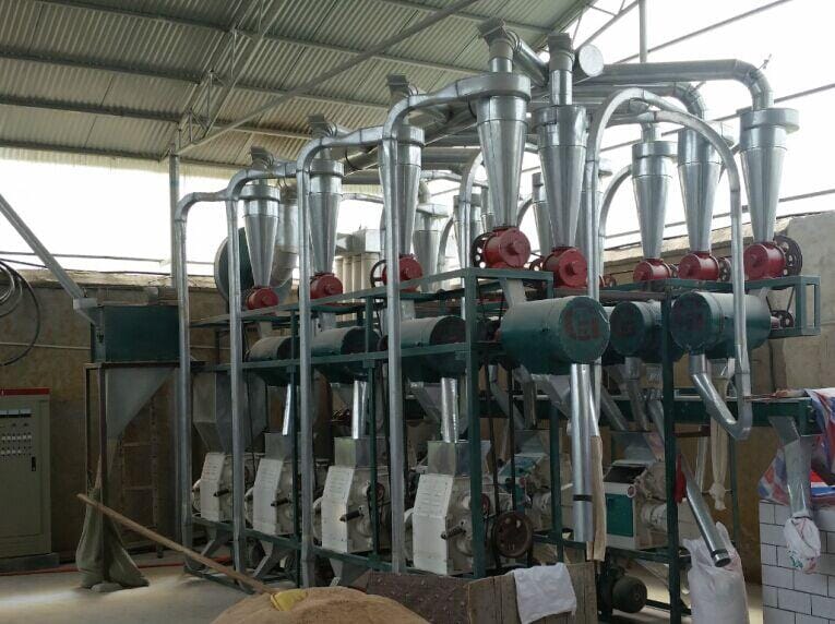 小型小麥面粉加工生產線