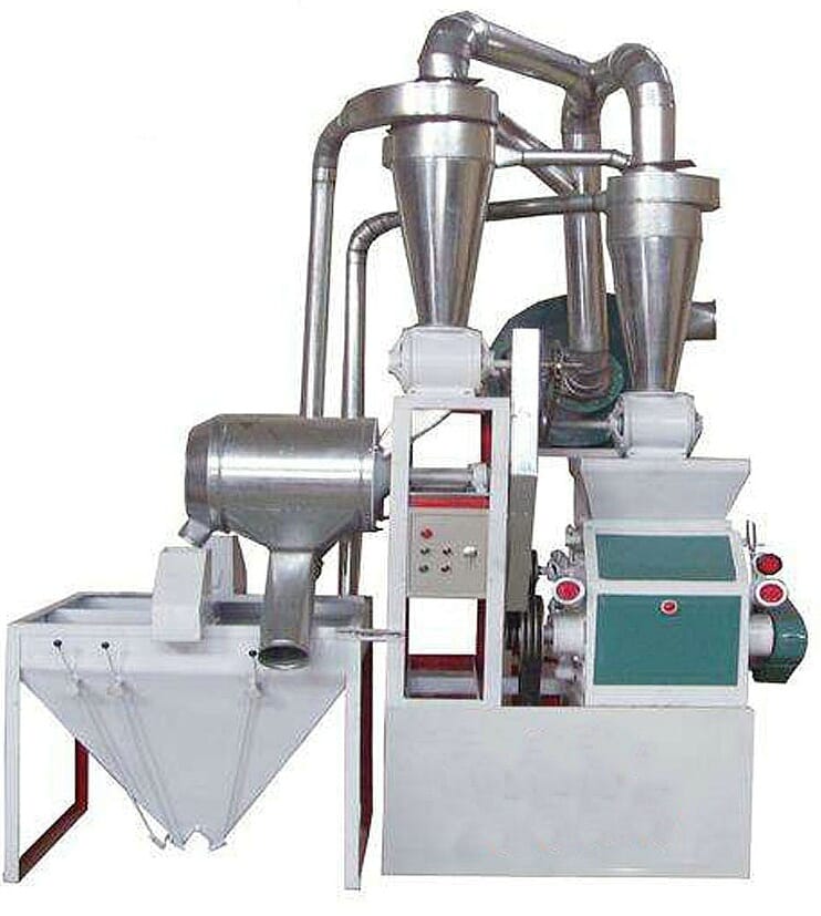 自動上料小型面粉加工設備