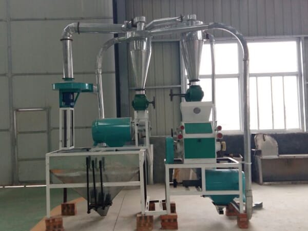 單篩小型面粉加工設備