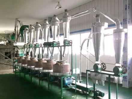 6組石磨面粉加工機(jī)械