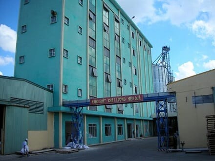 越南200噸面粉加工廠(chǎng)房