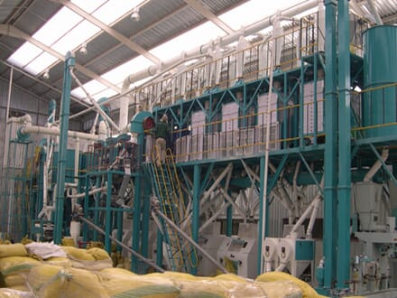 面粉加工鋼結構生產線