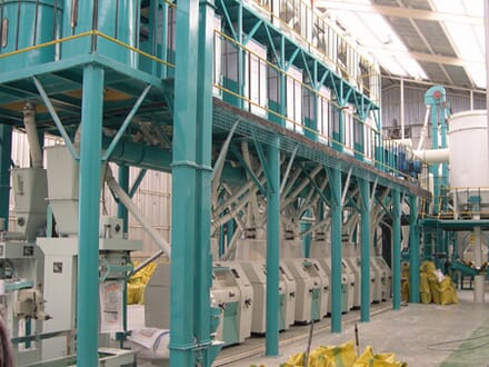 面粉加工鋼結構生產線