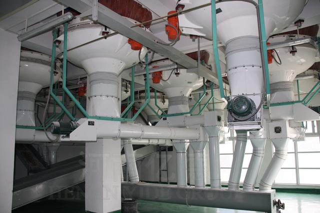 200噸小麥面粉加工生產(chǎn)線配粉設(shè)備