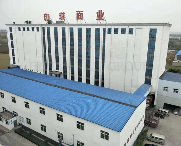 河南鄭州佳琪400噸小麥制粉生產(chǎn)線