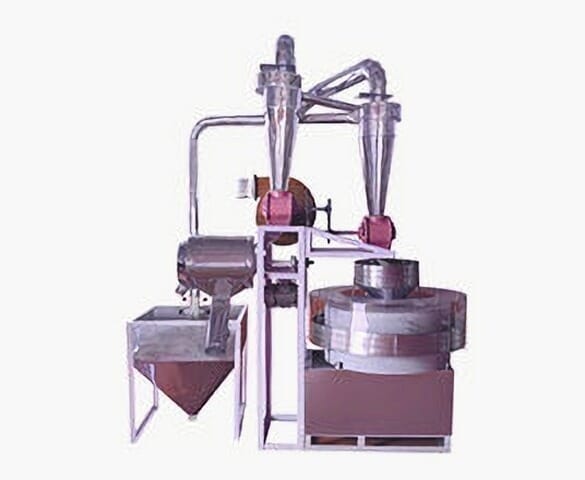 自動上料小型石磨面粉機