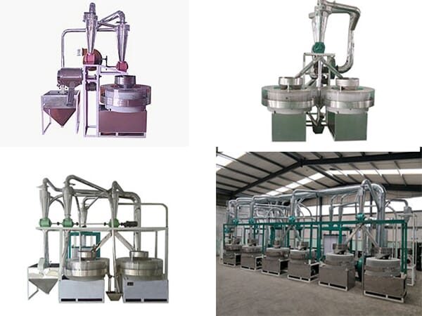 石磨面粉加工機組分類