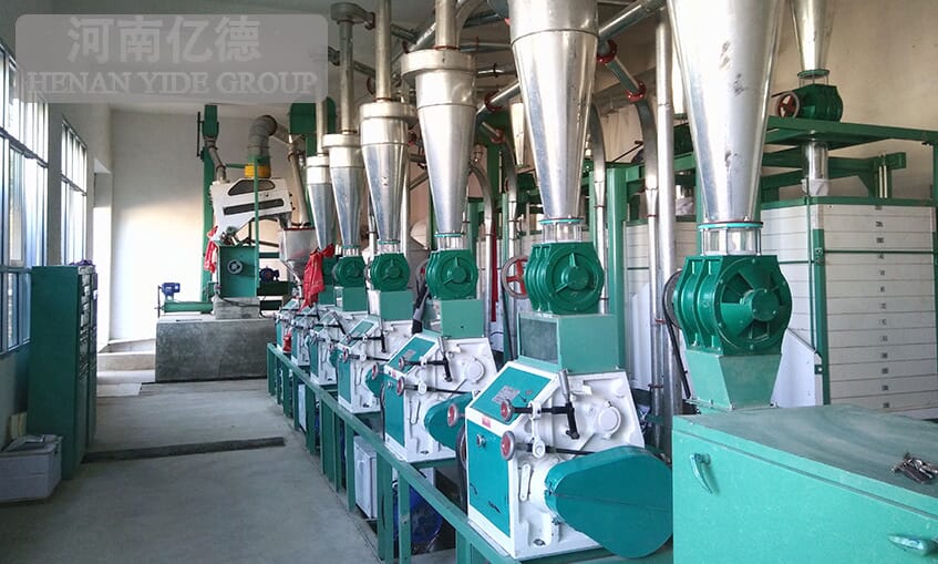 面粉加工生產(chǎn)線