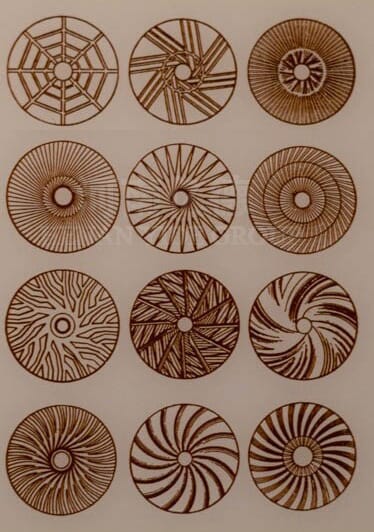 石磨面粉機磨盤花紋