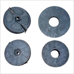 立式石磨面粉機組磨盤