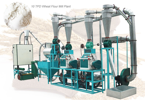10t/d 小型面粉加工設(shè)備