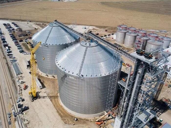 面粉加工設備筒倉